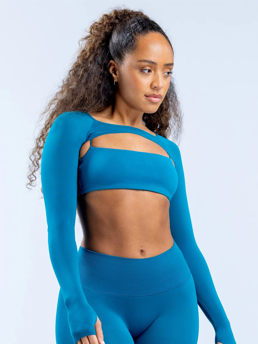 Damen Sportlicher Bikini-Oberteil mit schmalen Trägern EB
