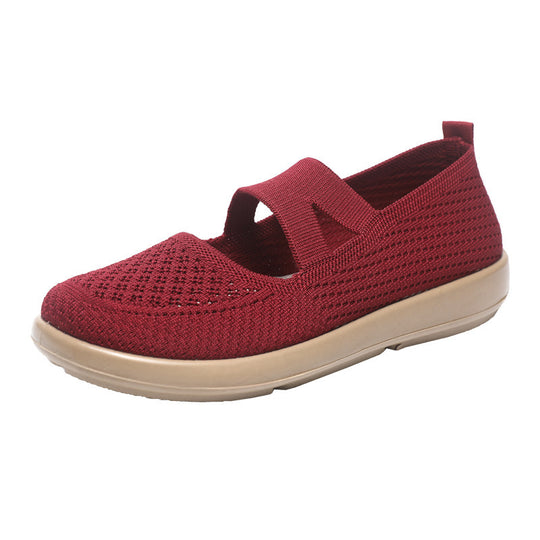 Damen Bequeme und atmungsaktive Slip-On Sneakers EB