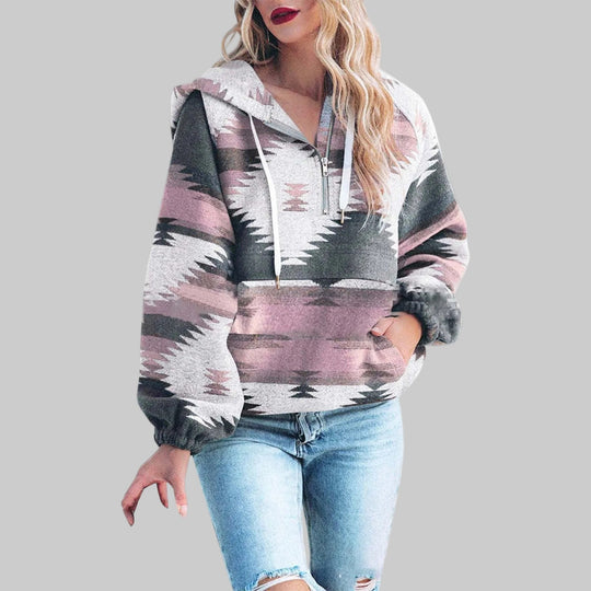 EB | Hoodie mit Einzigartigem Muster