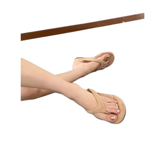 Damen komfortable Zehentrenner Sandalen EB