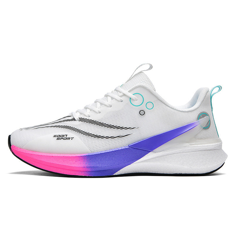 Unisex reaktive Dämpfungs-Laufschuhe mit leichtem Sprengungsprofil und atmungsaktivem Strickoberteil EB
