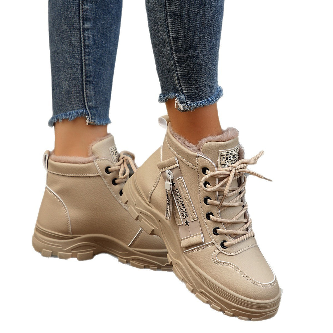 Damen Winterstiefel mit kuscheligem Innenfutter und robustem Sohlenprofil EB