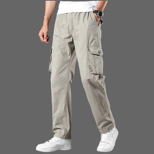 Herren Cargo-Hosen mit multifunktionalen Taschen und atmungsaktivem Stoff EB