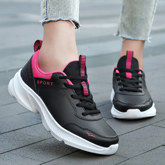 Damen Sportliche Sneakers mit dämpfender Sohle und atmungsaktivem Obermaterial EB