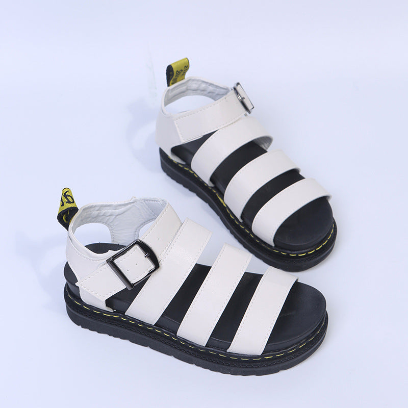Damen Komfortable und trendige Riemchen-Sandalen EB