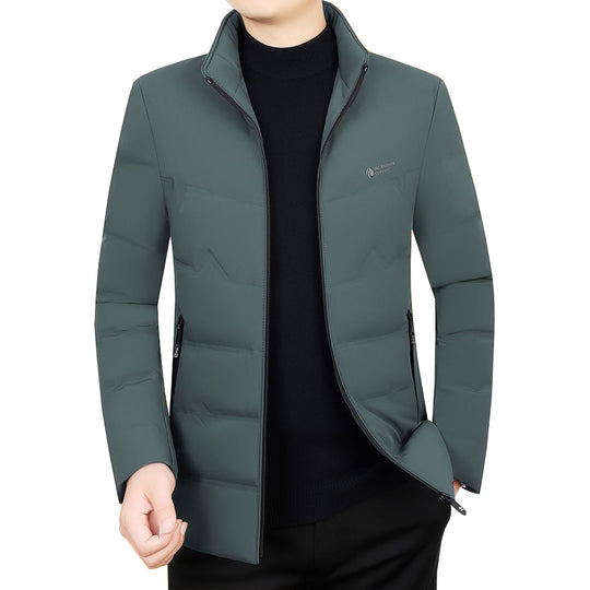 Herren gesteppte Hemdjacke mit leichter Thermofütterung EB