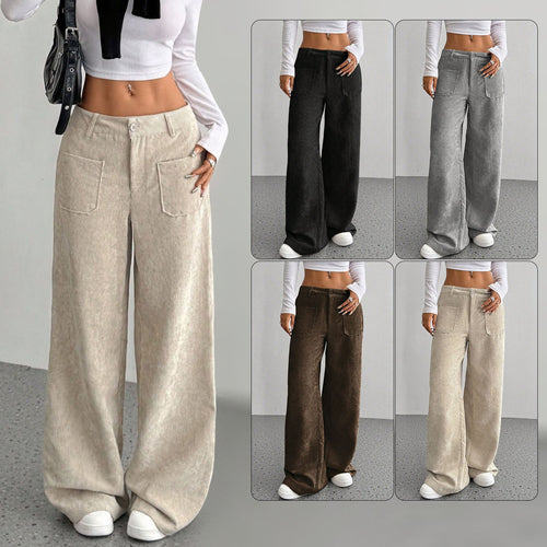 Damen Weite Cordhose EB