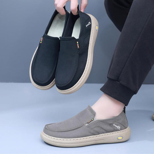 Damen Bequeme Slip-On Freizeitschuhe mit flexiblem Sohlenkomfort EB