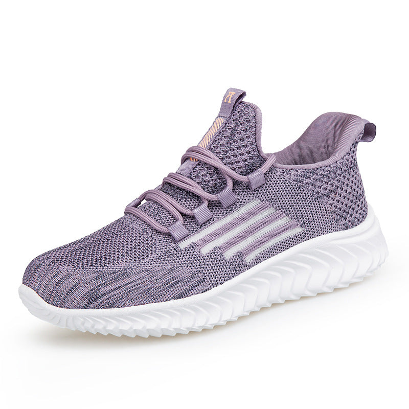Damen Ultraleichte Sport Sneakers mit atmungsaktivem Obermaterial EB