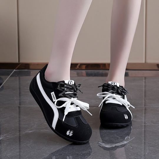 Damen Sportliche Sneakers mit gepolsterter Sohle und atmungsaktiver Mesh-Oberfläche EB