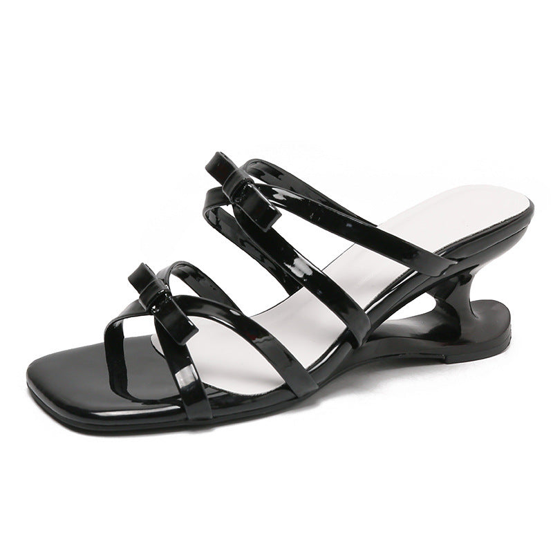 Damen Elegante und modische Slingback Sandaletten EB