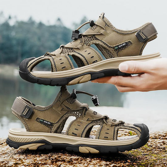 Damen robuste Outdoor-Sandalen mit Verschluss-System EB