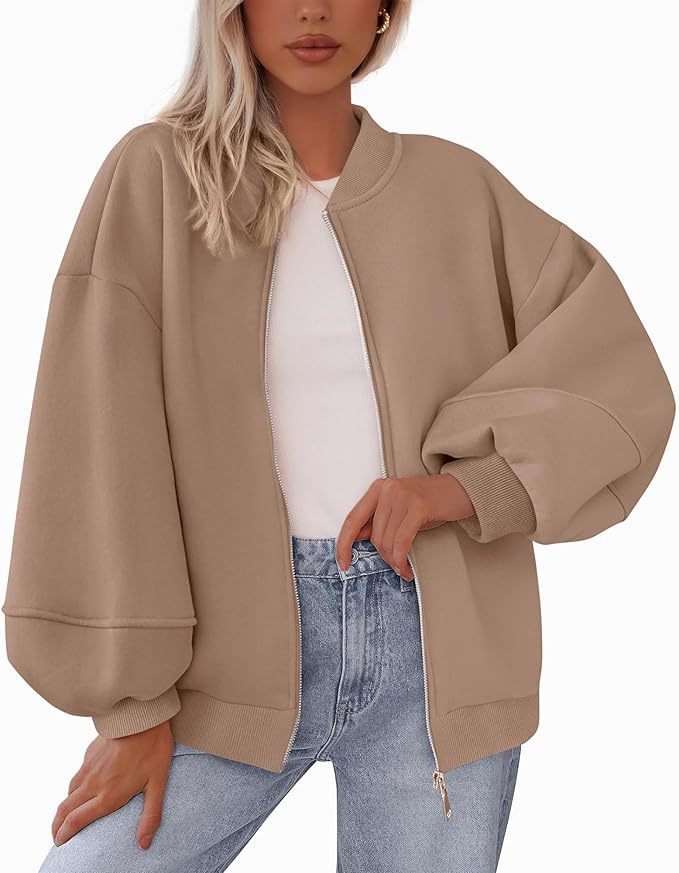 Damen modische Oversized-Jacke EB