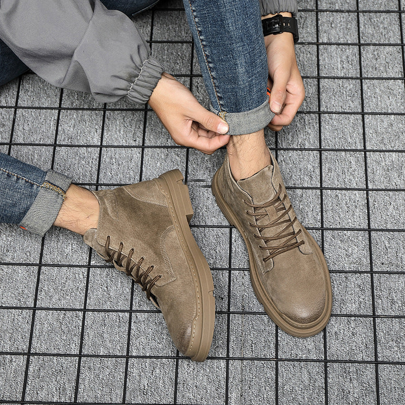 Herren modische Stiefel mit rutschfester Sohle und atmungsaktivem Obermaterial EB