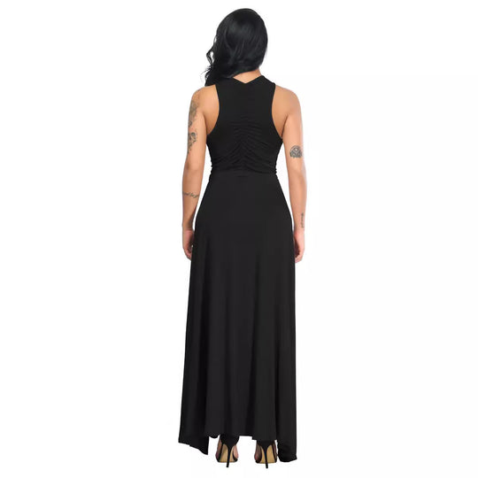 Damen atemberaubendes Wickelkleid mit raffiniertem Schnitt EB