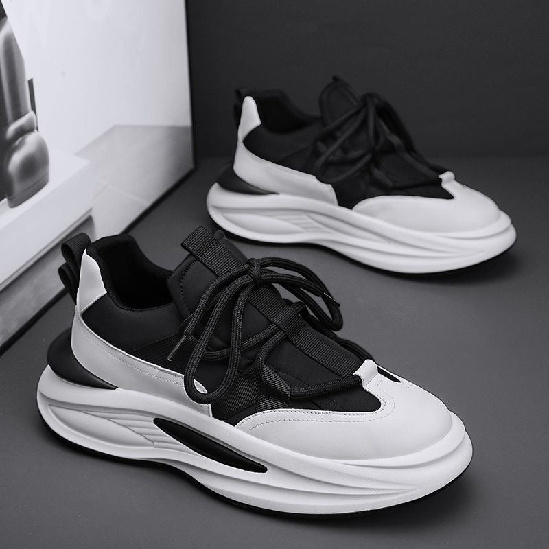 Damen Sportliche Sneakers mit atmungsaktivem Obermaterial und robustem Sohlenprofil EB