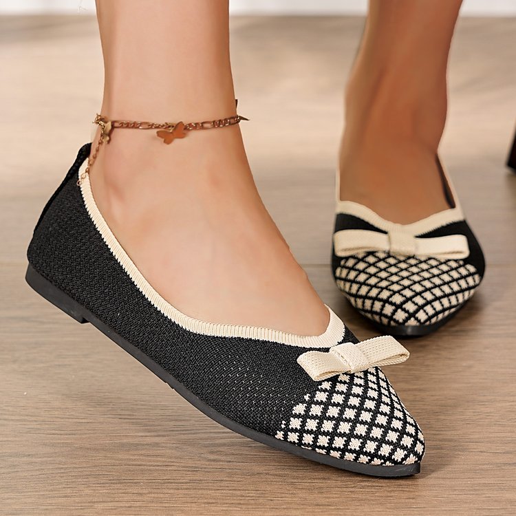 Damen Atmungsaktive und modische Slip-On Ballerinas EB