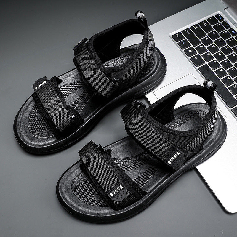 Damen Bequeme und vielseitige Freizeitsandalen mit verstellbaren Riemen EB