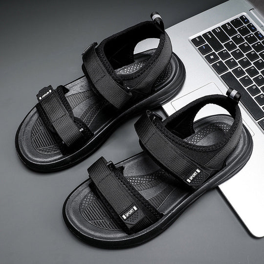 Damen Bequeme und vielseitige Freizeitsandalen mit verstellbaren Riemen EB