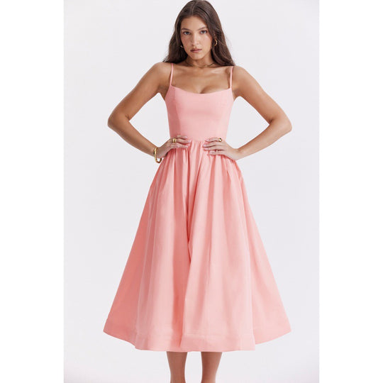 Damen Maxi-Kleid mit floralem Design EB