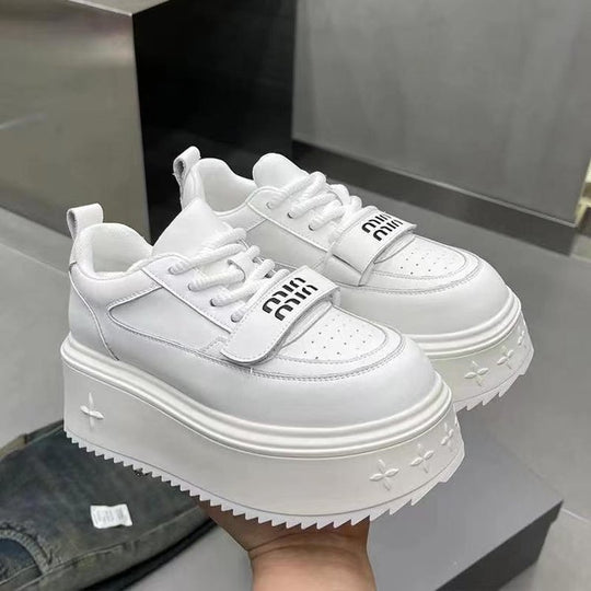 Damen Chunky Sneakers mit innovativem Klettverschluss und atmungsaktiver Sohle EB