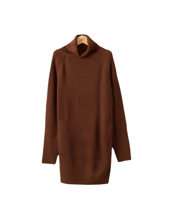 Damen Kuscheliger Rollkragenpullover aus weichem Strick EB