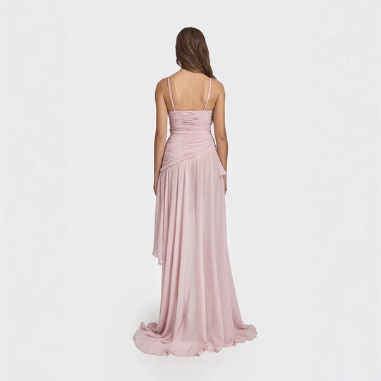 Damen Elegantes Kleid mit raffiniertem Rüschendesign EB