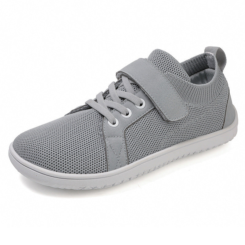 Damen Atmungsaktive Slip-On Sneakers mit praktischem Klettverschluss und flexibler Sohle EB