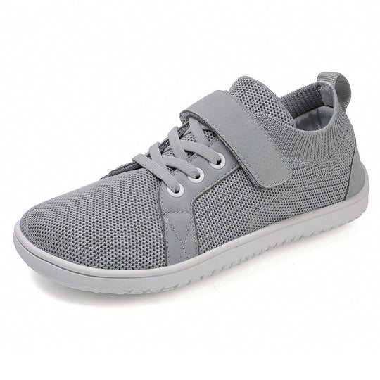 Damen Atmungsaktive Slip-On Sneakers mit praktischem Klettverschluss und flexibler Sohle EB