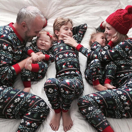 EB | Weihnachtsherz Weihnachts-Pyjamas Navy Damen