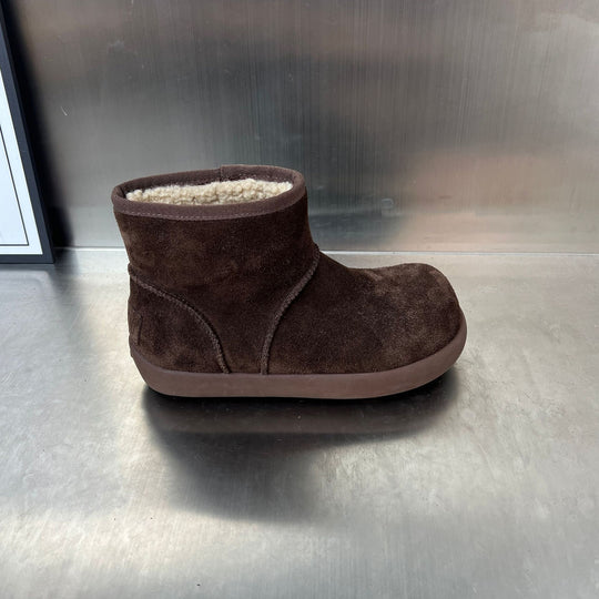 Damen kuschelige und warme Winterstiefel mit weichem Innenfutter EB