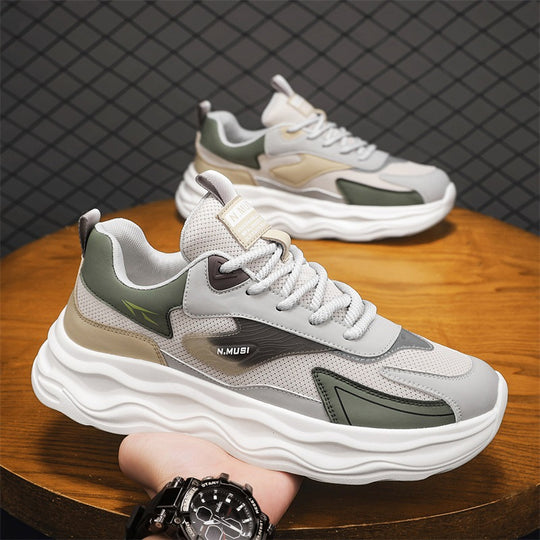 Damen Sportliche Sneakers mit dämpfendem Obermaterial und robuster Sohle EB