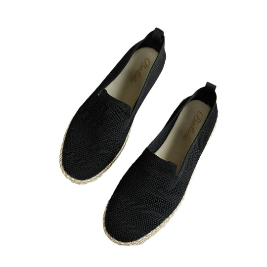 Damen flexible Espadrilles mit luftiger Gitterstruktur EB