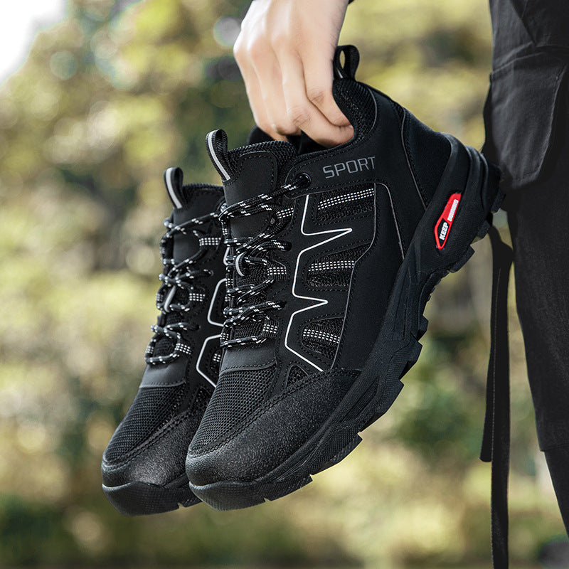 Damen Sportliche Wanderschuhe mit rutschfester Sohle und atmungsaktivem Obermaterial EB