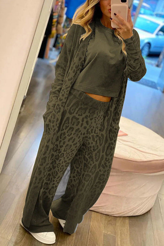 EB | Langarm Strickjacke und Hosen Satz