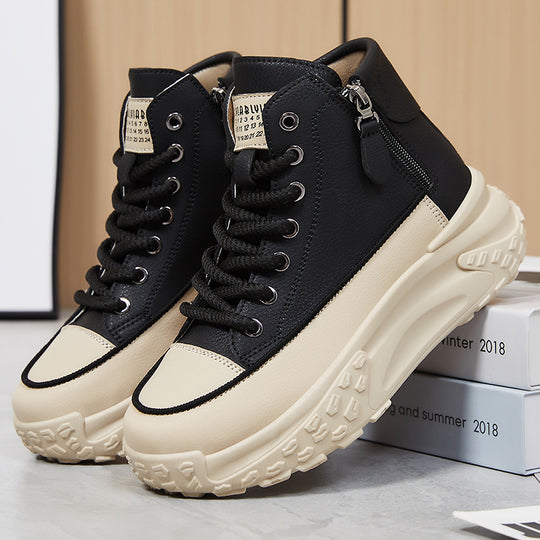 Damen Sportliche High-Top Sneakers EB