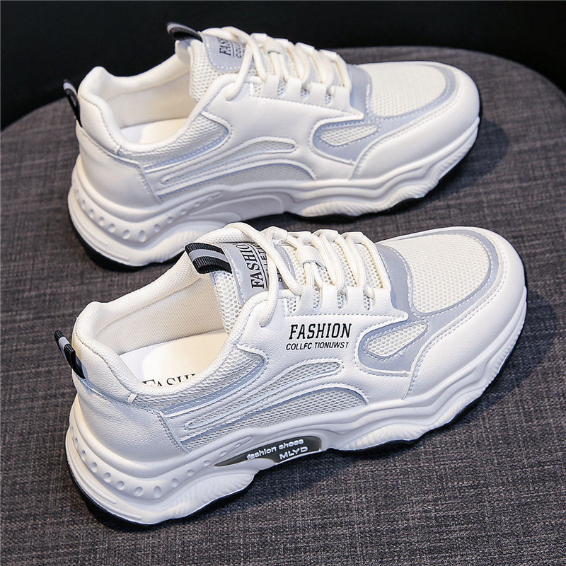 Damen Sportliche Sneakers mit atmungsaktivem Obermaterial und dämpfender Sohle EB