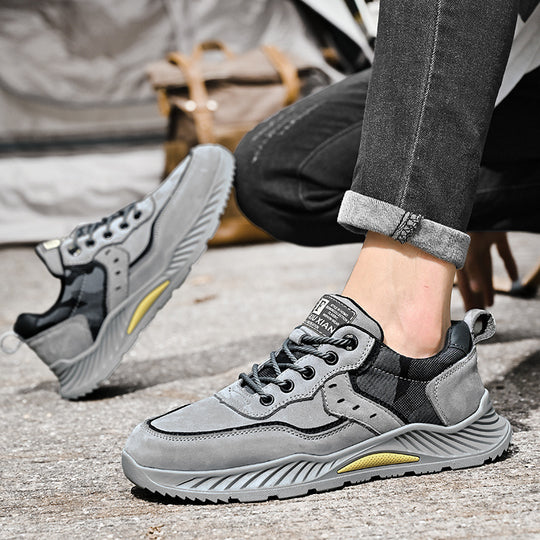 Damen Sportliche Sneaker mit strapazierfähigem Obermaterial und robustem Profil EB