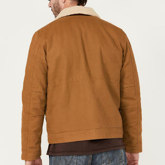 Herren Fleecegefütterte Denimjacke EB