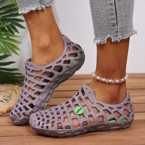 Damen leichte und atmungsaktive Freizeitschuhe mit rutschfester Außensohle EB