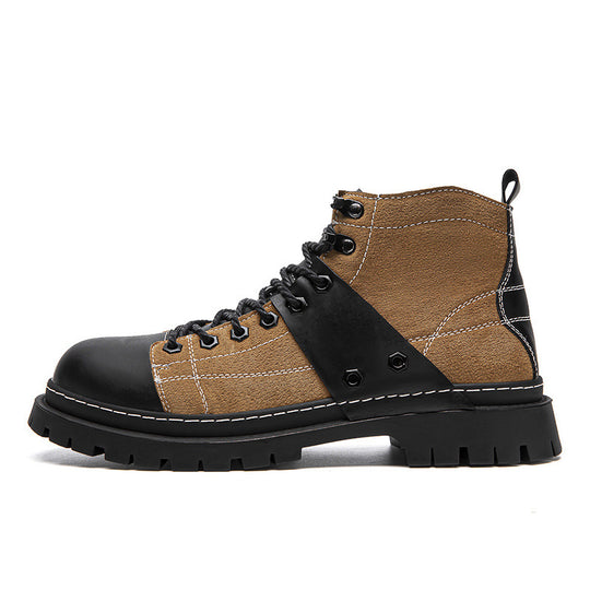 Damen Robuste Schnürboots mit strapazierfähigem Obermaterial für Outdoor-Aktivitäten EB