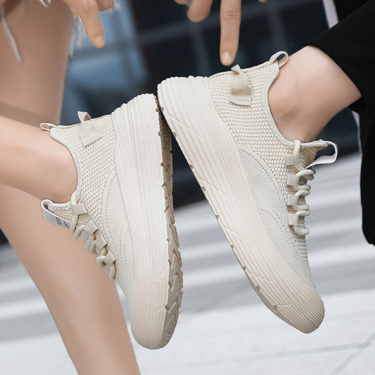 Damen Atmungsaktive Lifestyle Sneakers mit ergonomischer Sohle EB