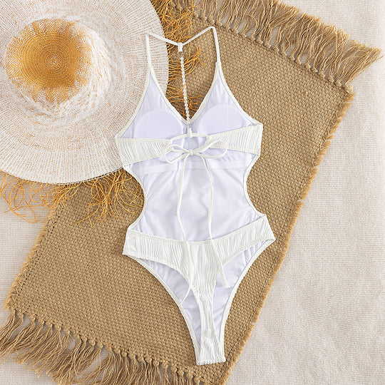 Damen Eleganter Schwimmanzug mit schickem Design EB