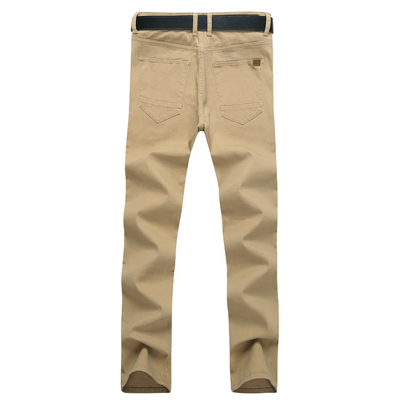 Herren Chinos mit schmalem Schnitt und elastischem Bund EB