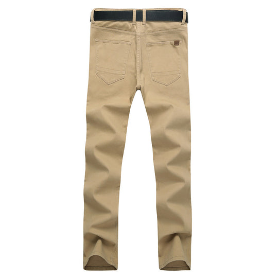 Herren Chinos mit schmalem Schnitt und elastischem Bund EB