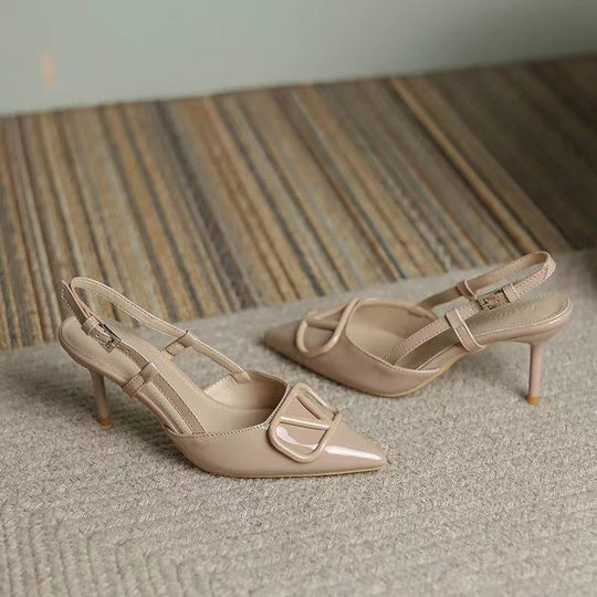 Damen Slingback-Pumps mit elegantem Design und hohem Absatz EB