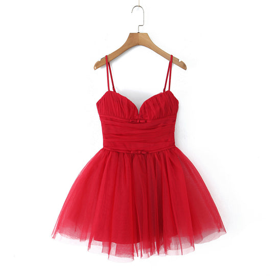 Damen Tüllballkleid mit Spitzenoberteil EB