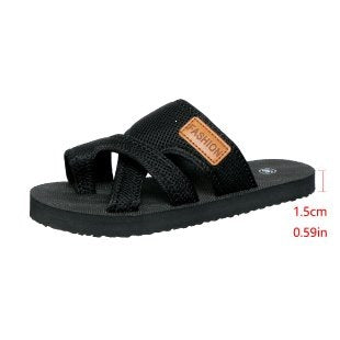 Damen Komfortable Freizeit-Sandalen mit elastischen Riemen EB