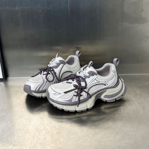 Damen Lauf- und Fitness-Sneakers mit atmungsaktivem Mesh und dämpfendem Fußbett EB