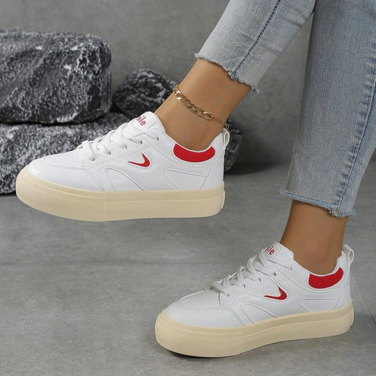 Damen modische Plateau-Sneaker mit trendiger Sohle EB